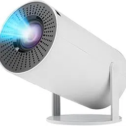 HY300 Mini Projector,Ceiling movie projector ，Manual focusing, Compact Design for Home Theater, Outdoor Movies, Presentations, and Gaming. (white)-image-7