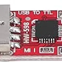 STC Downloader, Self Recovery Fuse PCB Reset Signal Output Transceiver Indicator Mini USB To TTL Module for Computer for Windows-picture-45