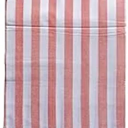sleek silk Men's Orange White Lining Check Dull Lungi Mundu Dhoti (Size-2.10 Meter's)-picture-47