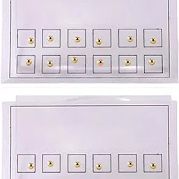 rupeerise 24 Pcs Magnetic Nose Pin, Fake Lip Piercing and Nose Ring Without Piercing, Gold Round Ball Nose Stud for Women, Fashion Jewelry Gift for Teenage Girls-picture-51