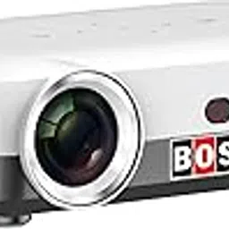 Boss S-6 Android 6.0 Ultra HD 4K Smart Portable Projector for Home Cinema/Office/School (Golden, Silver)-picture-50