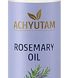 Achyutam Rosemary Hair Oil 250 ml | Herbal Hair Oil Infused with Rosemary Extract | Natural Botanical Blend for Smooth, Soft, Manageable Hair | Lightweight, Gentle, Nourishing Formula-picture-34