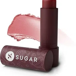 SUGAR Cosmetics Tipsy Lips Moisturing Balm with Vitamin E, Shea Butter and Jojoba Oil | Tinted Lip Balm with SPF | Lip Protection & Nourishment | 4.5gm - 04 L.I.I.T-image-56