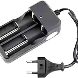 TECHDELIVERS® 3.7V Dual Battery Charger Li-ion EU/Indian 18650/16340/26650/14500 Camera Battery Charger Wired-picture-23