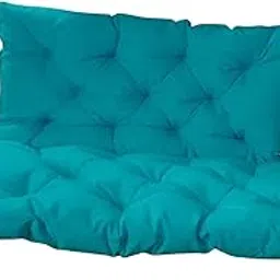 ARTISOUL® Swing Chair Cushion Hanging Basket Seat Cushion for Lounger Bench Patio Lawn Lakes Blue and M | Yard, Garden & Outdoor Living | Patio & Garden Furniture | Cushions & Pads-picture-28