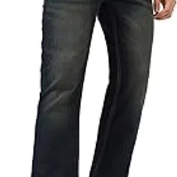 urbano fashion Men's Stretch Fit Mid Rise Washed Bootcut Jeans Stretchable-picture-10