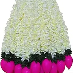 afarza Artificial Flower Garland Toran Wall Hanging for Door Entrance Home Decoration Backdrop Pooja Gift 14 Inch 6 Pieces,Multicolor-picture-12