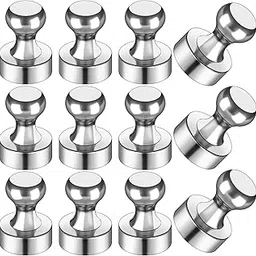 LOVIMAG 12Pcs Fridge Magnets Push Pins, Refrigerator Magnets for Kitchen,Fridge Magnets Adult, Small Push Pin Magnets for Whiteboard, Fridge, Office, Classroom and Map Magnets-picture-41