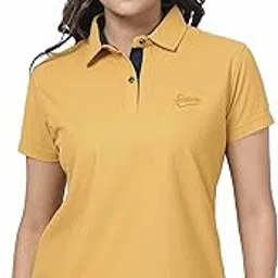 stellers Women's Signature Polo T-Shirt | Feather Touch Feel | Warm| Regular Fit| Odour Resistant| Anti-Static| Wrinkle Free | Quick Dry | Stretchable | Lightweight | Sweat-Proof-picture-35