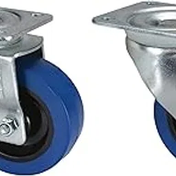 Penn Elcom 100mm/3.94" Heavy Duty Blue Castor Swivel (Set of 2 pcs) W9000-V6/2-picture-45