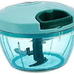 BRONXTON Mini Handy and Compact Chopper with 3 Blades for Effortlessly Chopping Vegetables and Fruits for Your Kitchen (12420, 400 ml)-picture-31