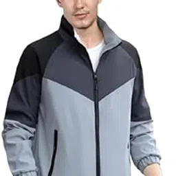 natris Windcheater Jacket for Men | Lightweight Waterproof Windbreaker | Windproof & Water-Resistant Jacket for Outdoor Adventures | All-Season Casual Jacket for Men-picture-48