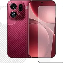 ARBAN Mobile Screen Protector compatible with Oppo Find X9 Pro 5G (1 Front Screen Guard + 1 Back Carbon Fiber)-picture-50
