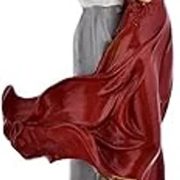 YSP CRAFTS Romantic Valentine Couple Statue Figurine | Elegant Red Love Showpiece for Home & Living Room Decor-RED-image-6