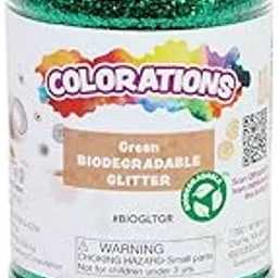 Colorations Biodegradable Glitter Green – 4oz-picture-24