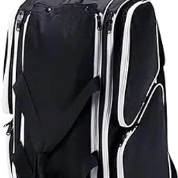Pickleball Bag Daypack Sports Duffle Bag for Women Pickleball Players Hiking Black White|Sporting Goods|Tennis & Racquet Sports|Tennis|Bags-image-5