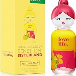 United Colors of Benetton Sisterland Yellow Peony Eau de Toilette - 80ml-image-9