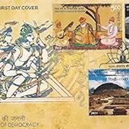 Aranyak Hobby® Bharat The Mother of Democracy First Day Cover 2024 for The Stamp Collectors-picture-24