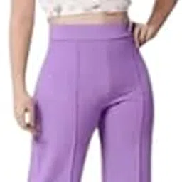 Women's Korean Style Formal Pants, Solid Colour, Pack of 1-picture-34