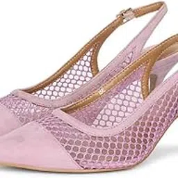saintg Saint Katy Lilac Slingback Mesh Pumps-picture-52