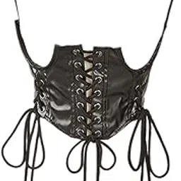 merishopp Fashion Women Waist Belt Underbust Corset for Dress Steampunk Ladies Cincher| Womens Accessories | Belts|1 Waist Belt Corset-picture-48
