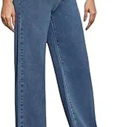 glossia Baggy Jeans for Women || Loose Jeans for Women Stylish || High Rise Jean's Women's || Wide Leg Jean's for Women's || Straight Jean,s for Woman || Jean,s Pant for Woman (B0DXFPF33G)-picture-26