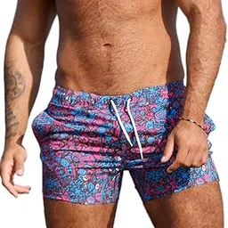 taddlee Swimwear Men Swim Boxer Briefs Board Shorts Surfing Trunks Bathing Suits-picture-21