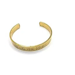 raviour lifestyle Ashtdhatu Kada with Om Namah Shivay Bracelet For Men-picture-21