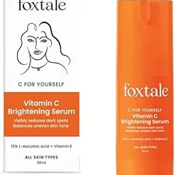 Foxtale 15% Vitamin C Face Serum for Glowing Skin | Purest Vitamin C (L-Ascorbic Acid) with Vitamin E | Moisturizing Serum for Sensitive Skin | All Skin Types | Face Serum for Men & Women | 30 ml-image-42