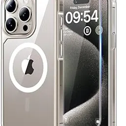 ShieldTech® Tempered Glass Screen Protector + TPU Back Case for Apple iPhone 15 Pro | Mobile Phone Screen Guard for i Phone 15 Pro | 9H Hardness | iPhone 15Pro Screen Guard Protector-picture-15