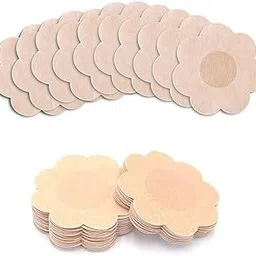 tonity 10 Pcs Nipple Covers Disposable Nipple Breast Covers for Women Breast Pasties Nipple Cover Sticker Flower Pasties Nipple Cover for Women & Men.-picture-31