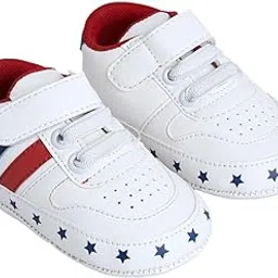 hopscotch Boys and Girls White Star & Shine Booties-picture-19