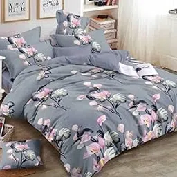 STARNSTYLE 300 GSM Microfiber Reversible AC Comforter Double Bed/Blanket for Winter/Quilt/Duvets for King Size Double Bed (230X250 cm) Canary-image-22