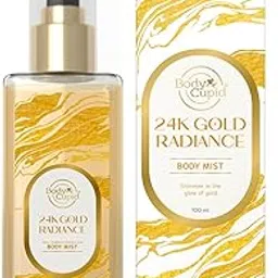 Body Cupid 24K Gold Radiance Body Mist | Luxurious Golden Fragrance | Shimmering Glow | 100 ml-picture-43