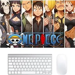 One Piece Premium Anime Extended Mouse Pad, Large Desk Mat, Anti-Skid Rubber Base (Design-16)-picture-25
