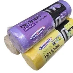 Sealapack Pedal Lavender Bin Liners Extra Strong & Tie Handles | 30's-image-72