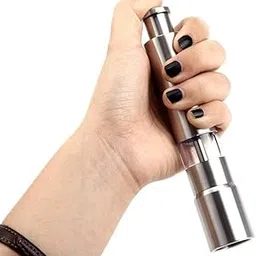 Vrutwa Stainless Steel Salt and Pepper Miller Grinder | Hand Thumb Press Crusher Set Machine with Stylish Design for Grinding Salt and Black Pepper (1 Pc)-picture-19