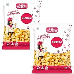 Cook Garden 100% Semolina | High Protein Healthy Diet | Maida Free & Cholesterol Free Elbow Macaroni Pasta (Pack of 2, 1000 g) | No Maida,High Protein & Fiber-picture-18