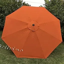 BELLRINO Replacement Brick Umbrella Canopy for 9 ft 8 Ribs (Canopy Only) (Brick - 98)-picture-46