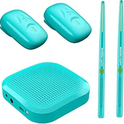 SECRET DESIRE Air Drum with Drumsticks Pocket Size Drum Set for Kids Music Lovers Children Professional-picture-39