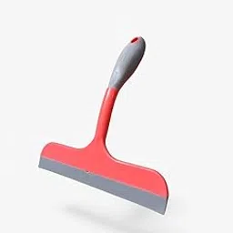 Kitchen Wiper with Ergonomic Handle, Turquoise and Gray, Dual-Layer Squeegee for Counter and Window Cleaning (Red & Grey)-picture-14