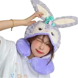 New Variety Store™ Ultimate Winter Protection & Style Animal-Themed Winter Cap for Women & Girls with Neck Rest and Ear Covers-image-59