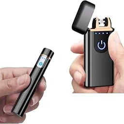 Drumstone (𝗦𝗽𝗲𝗰𝗶𝗮𝗹 𝟭𝟱 𝗬𝗲𝗮𝗿𝘀 𝗪𝗮𝗿𝗿𝗮𝗻𝘁𝘆) Limited Edition Premium L125 Rechargeable Electric Lighter – Round Touch Sensor for Cigarettes, Outdoor Use-picture-36