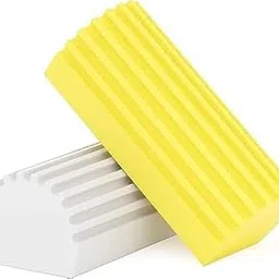 Nimbose® Damp Clean Duster Sponges, Magic Sponge Eraser, Reusable Damp Dusting Sponge Household Cleaning for Blinds, Glass, Baseboards, Radiators, Window Track Grooves (Qty: 2 Multicolor)-picture-43