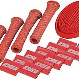 Design Engineering 10586 Protect-A-Boot and Wire Kit for Spark Plug Boot and Wire Protection, 4-Cylinder Kit - Red-picture-10