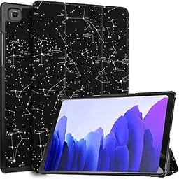 Robustrion Smart Trifold Hard Back Flip Stand Case for Samsung Galaxy Tab A7 10.4 inch [SM-T500/T505/T507] 2020 - Constellation-picture-45
