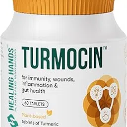 Healing Hands Turmocin Tablet for Effective Gut Health, Immunity, Wound Healing, Inflammation Relief with Goodness of Turmeric & Pepper, Clinically Proven, Herbal - 60 Tablets-picture-13