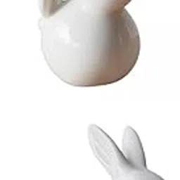 2X Modern Ceramic Rabbit Figurine Easter Statue Home Bookcase Décor|Home & Garden|Home Décor|Figurines-picture-11