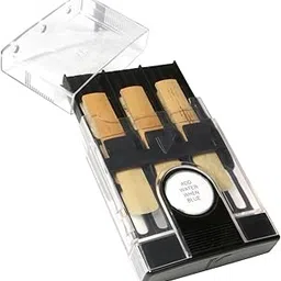 VANDOREN HRC10 Hygro Case for Bb/Eb Clarinet/Soprano/Alto Saxophone - 6 Reeds - White - Plastic - Manual Operation - Reed Humidifier-picture-20