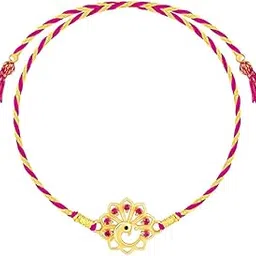 giva 925 Silver Golden Peacock Heritage Rakhi| Raksha Bandhan Rakhi for Brother | Gift for Men & Boys | With Certificate of Authenticity and 925 Stamp-picture-51